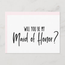 ¿Serás mi tarjeta de boda de honor?