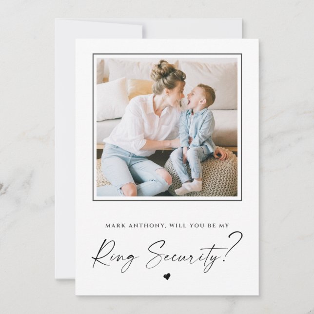 ¿Serás mi tarjeta de fotos de la propuesta de segu (Anverso)