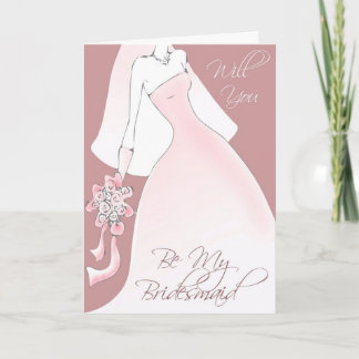¿Serás Mi Tarjeta De Invitación De La Novia?