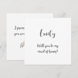 Serás Mi Tarjeta De Nota De Honor