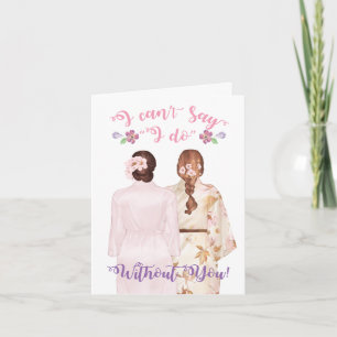 ¿Serás mi tarjeta de novia?