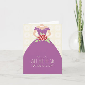 ¿Serás mi tarjeta de novia (orquídea radiante)?
