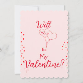 ¿Serás Mi Tarjeta De Propuesta De San Valentín?