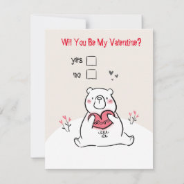 ¿Serás Mi Tarjeta De San Valentín?