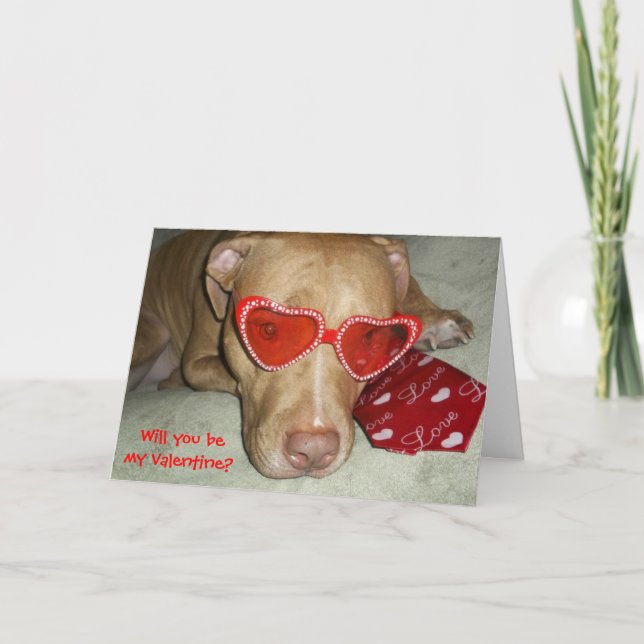 Serás mi tarjeta de San Valentín (Anverso)