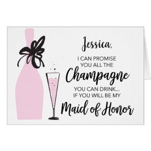 ¿Serás mi tarjeta de señoría - Champagne