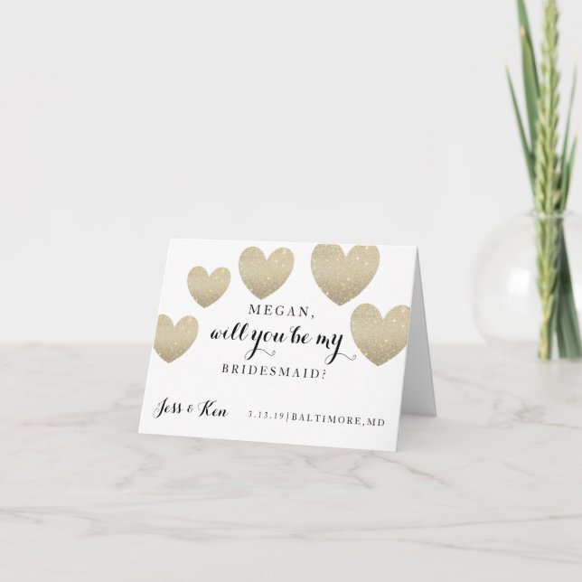 ¿Serás Mi Tarjeta Para La Novia? (Anverso)