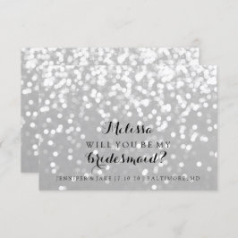 ¿Serás Mi Tarjeta Para La Novia?