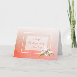 ¿Serás mi tarjeta personalizada de chica de Flor?