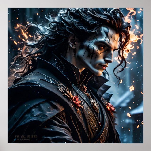 Serás Mío - Impresión de arte digital con fantasía (Frente)