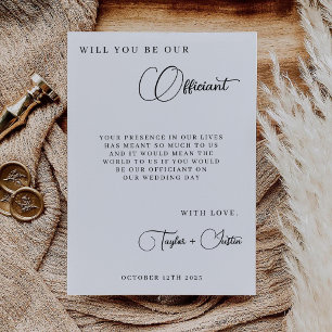 ¿Serás Nuestra Propuesta de Oficiante de Boda Simp