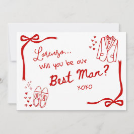 ¿Serás nuestra Tarjeta de Invitación de Padrino