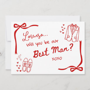 ¿Serás nuestra Tarjeta de Invitación de Padrino