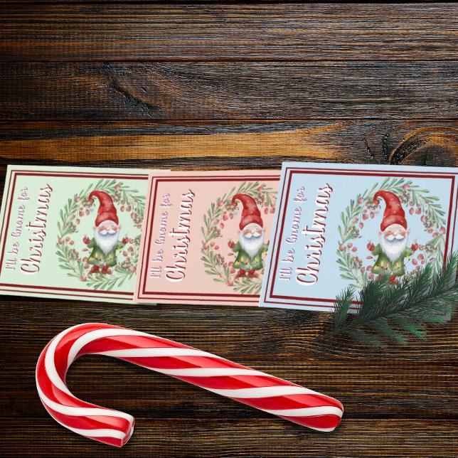 Seré Gnome para la tarjeta acuarela de los Navidad (Subido por el creador)