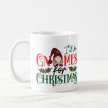 Seré gnomes para la taza de Navidades