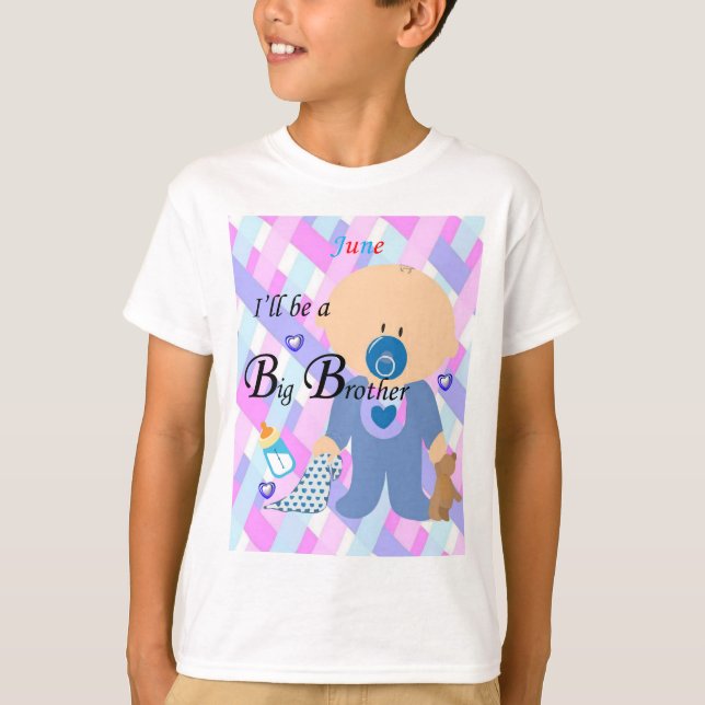 Seré Gran Hermano, camiseta de los chicos de junio (Anverso)