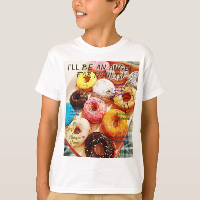 Seré un Angel For Ice Cream - Camiseta HAMbWG (Anverso)
