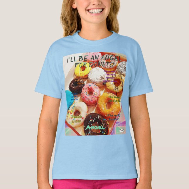 Seré un Angel For Ice Cream - Camiseta HAMbWG (Anverso)