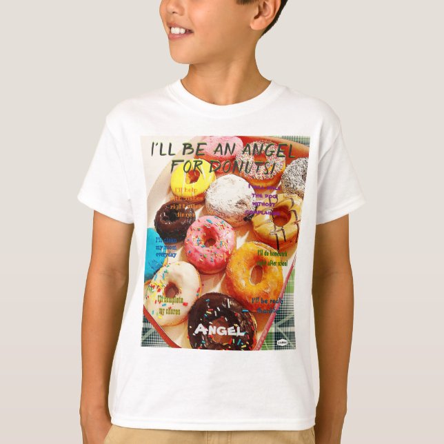 Seré un Angel For Ice Cream - Camiseta HAMbWG (Anverso)