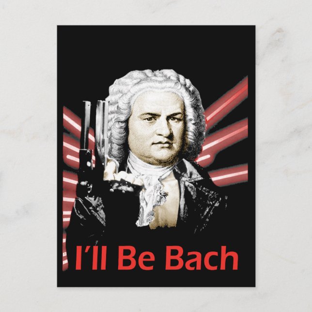 Seré una postal de Bach (Anverso)