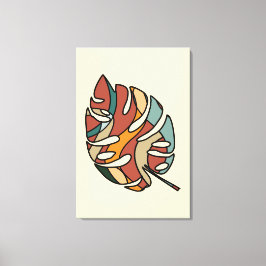 Serena Sabana Hoja Abstracta Arte Moderno