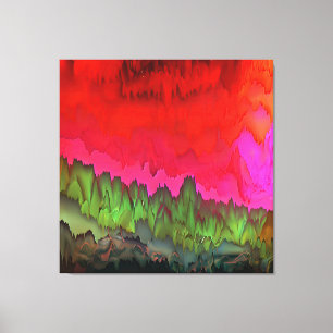 "Serenade de color" Arte abstracto colorido