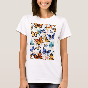 "Serenade de primavera: camiseta de mujeres maripo