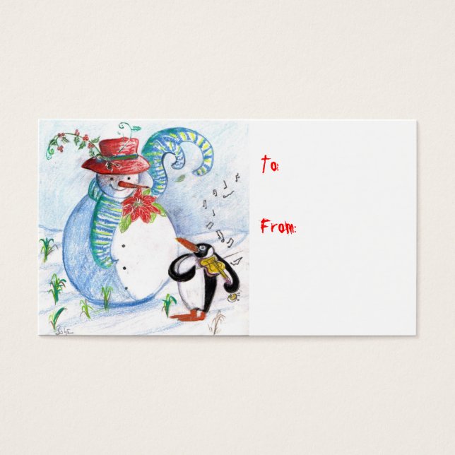 SERENADE INVIERNO DE SNOWMAN Y PENGUIN (Frente)