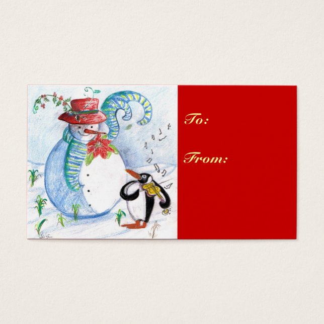 SERENADE INVIERNO DE SNOWMAN Y PENGUIN (Frente)