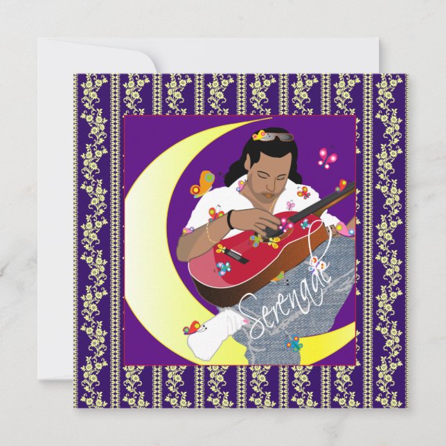 Serenade - Tarjeta de invitación (Anverso)