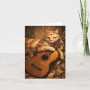 Serenata de Guitarra, Un Retrato de Gato de Notas