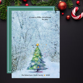 Serene Árbol De Navidad-Un Navidad Feliz