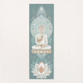 Serene Buddha Yoga Mat para la práctica de la aten