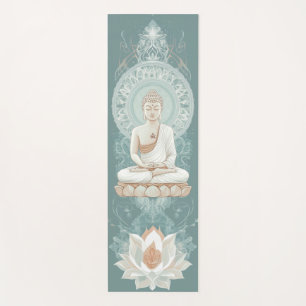 Serene Buddha Yoga Mat para la práctica de la aten