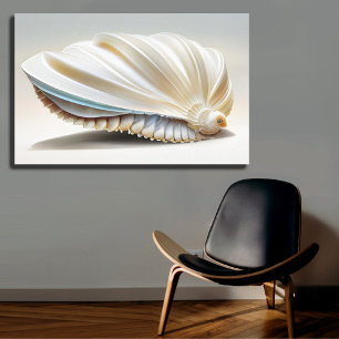 Serene Coastal Seashell Wall Art Ocean Decoración 