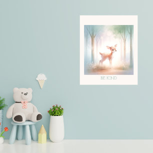 Serene Woodland Fawn - Tranquilo arte de guardería