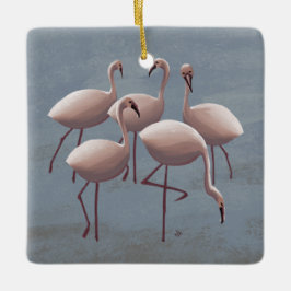 Serengeti Pink Flamingos | Decoración de vida salv