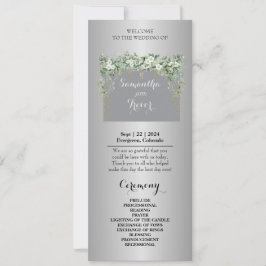 Serenidad Botánica: Tarjeta plana para asuntos flo