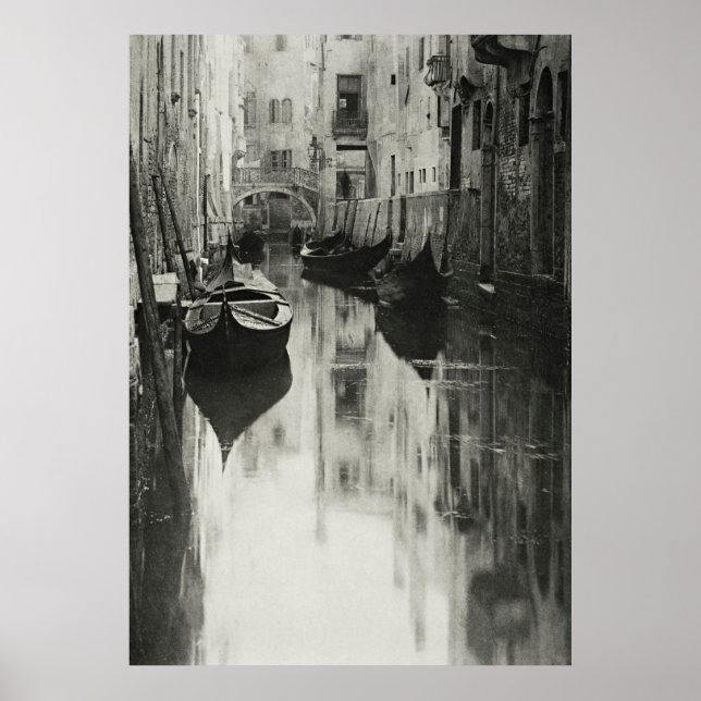 Serenidad del Canal Veneciano: Arte Stieglitz de é (Frente)