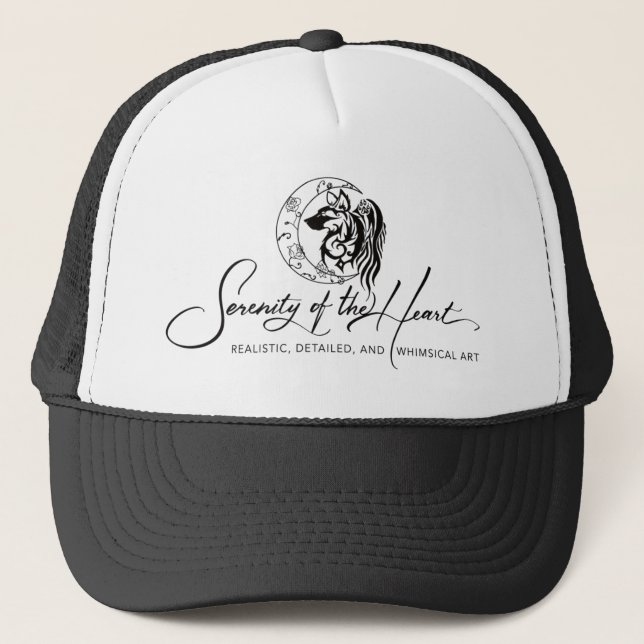 Serenidad del Gorra del corazón - Estilo camionero (Anverso)