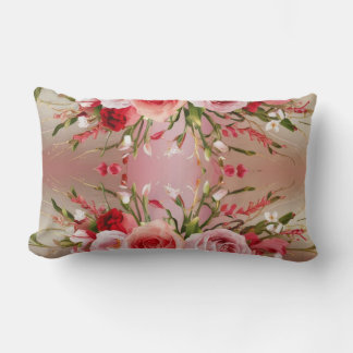 Serenidad Floral: Elegante almohada derribada