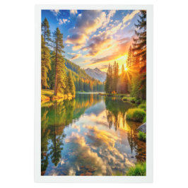 Serenidad poster en la Naturaleza.