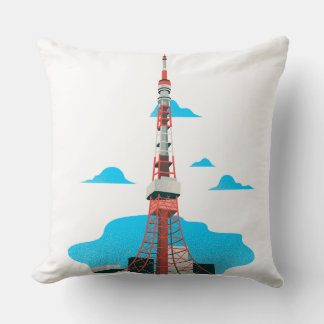 "Serenidad Skyline: almohada de la Torre Azul"