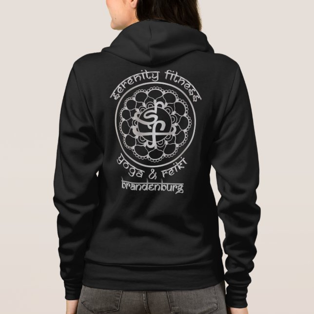Serenity Fitness Yoga & Reiki, sudadera LLC (Reverso)