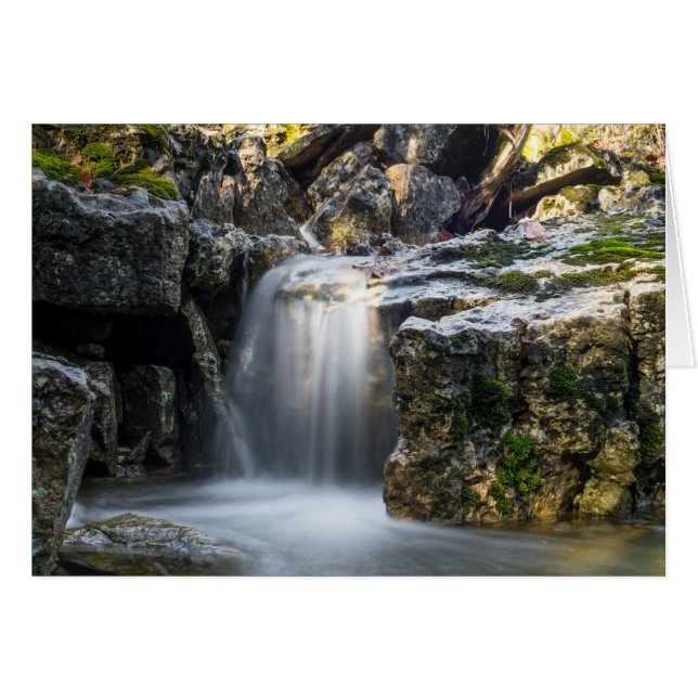 Serenity Spa cae tarjeta de saludo (Anverso (Horizontal))
