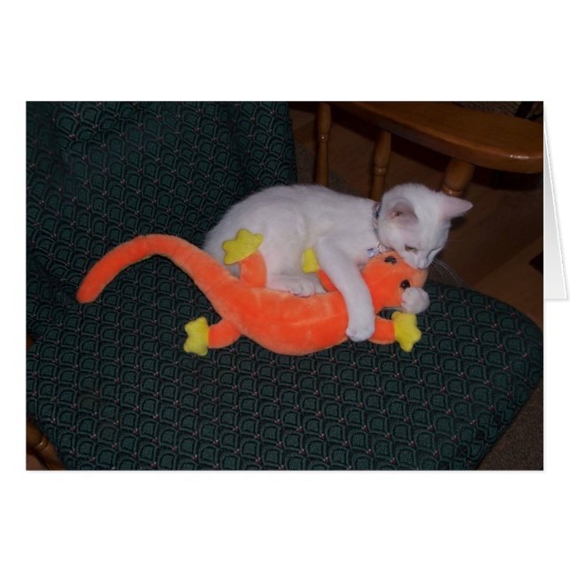 Serenity Tackles Lizard card (Anverso (Horizontal))