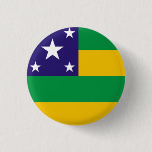 Sergipe, botón de la bandera de Brasil