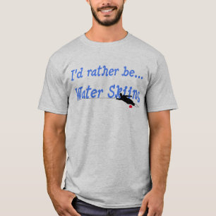 Sería bastante camiseta del esquí acuático