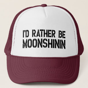 Sería bastante gorra del camionero de Moonshinin