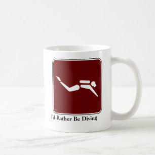 Sería bastante taza de café que se zambulle